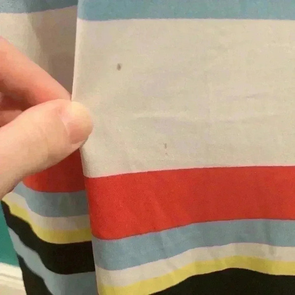 Michael Michael kors striped color blocked t shirt shift dress in size small - Picture 3 of 5